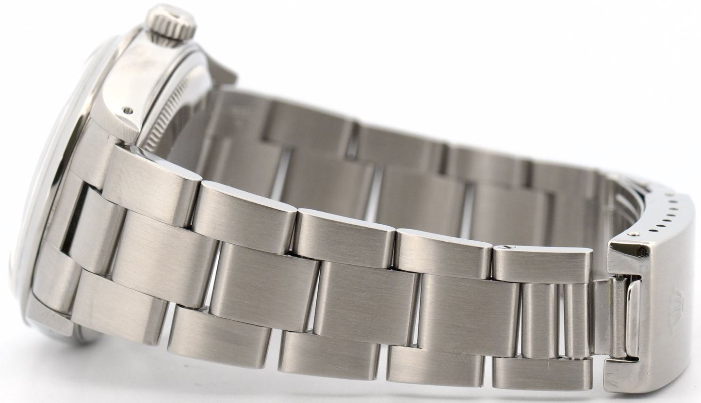 1991 Rolex Oyster Perpetual Air-King MOP DIAMOND Steel OYSTER 34mm 14000 Watch