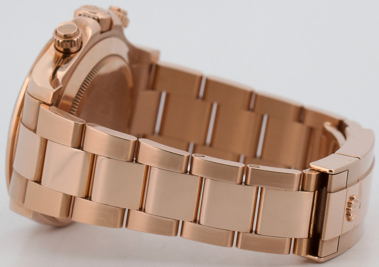 2023 PAPERS Rolex Daytona Cosmograph SUNDUST BAGUETTE 40mm 18K Gold 116505 BOX