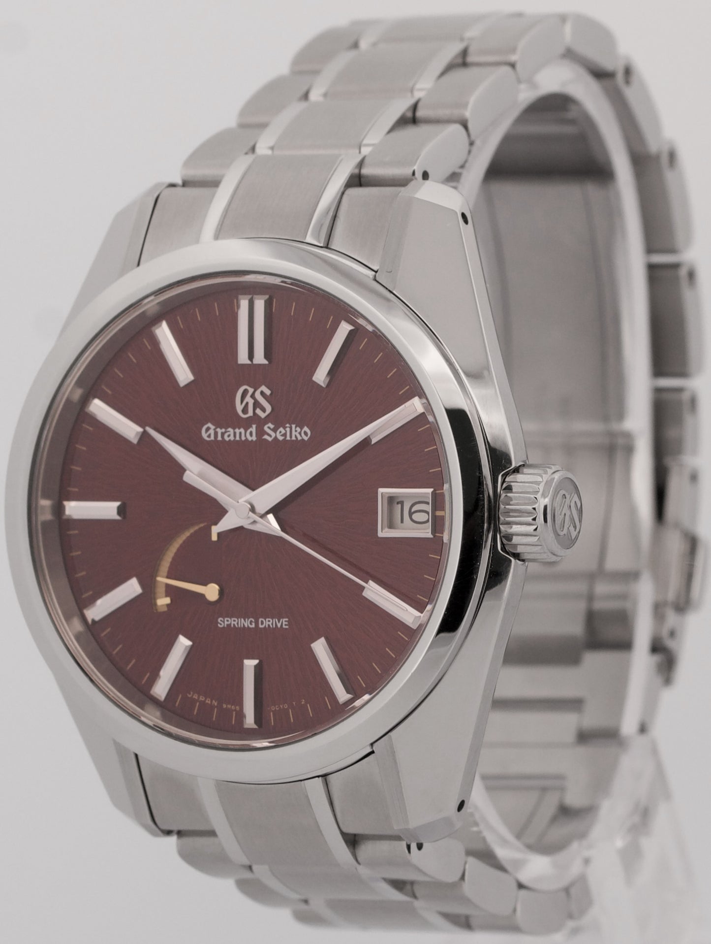 2023 PAPERS Grand Seiko Heritage KATANA Red Limited SBGA493G Steel Date 40mm BOX