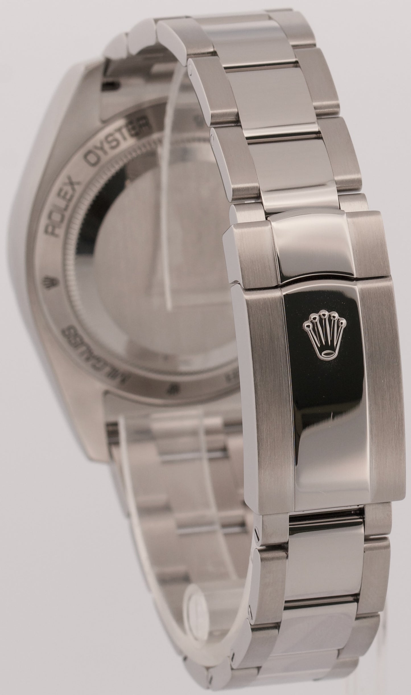 2022 Rolex Milgauss 116400 GV Blue Green Stainless Steel 40mm Watch Box Papers