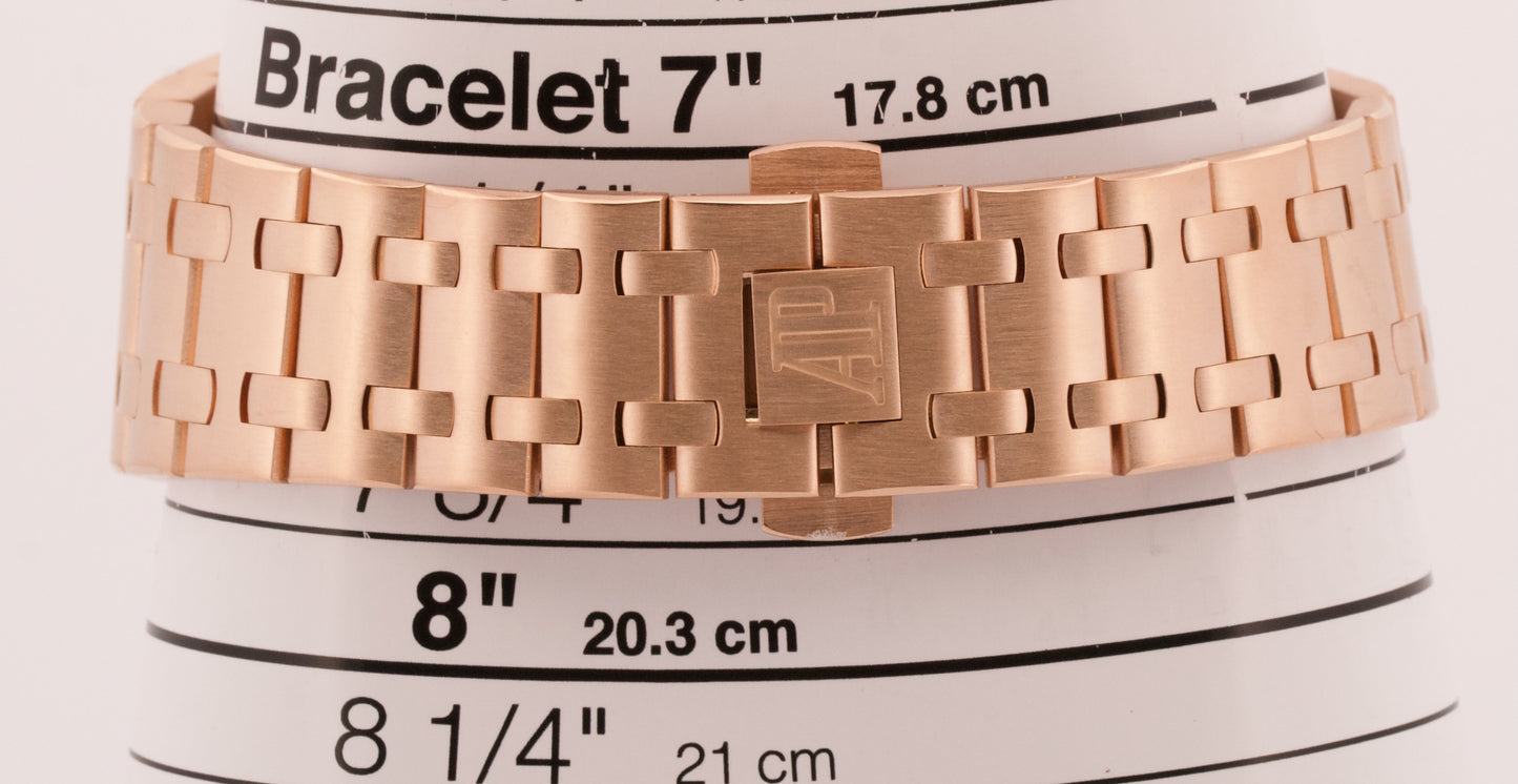 PAPERS Audemars Piguet Royal Oak Offshore BRICK 18K Rose Gold 42mm 26470OR BOX