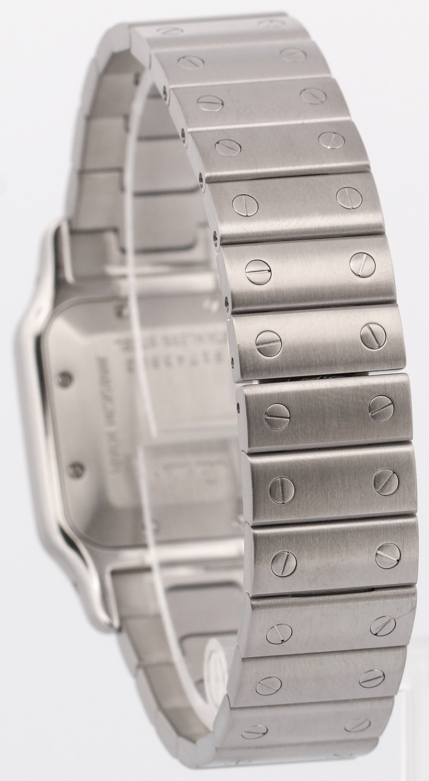 Cartier Santos Galbee 29mm IVORY ROMAN Stainless Steel Automatic 2319 W20055D6