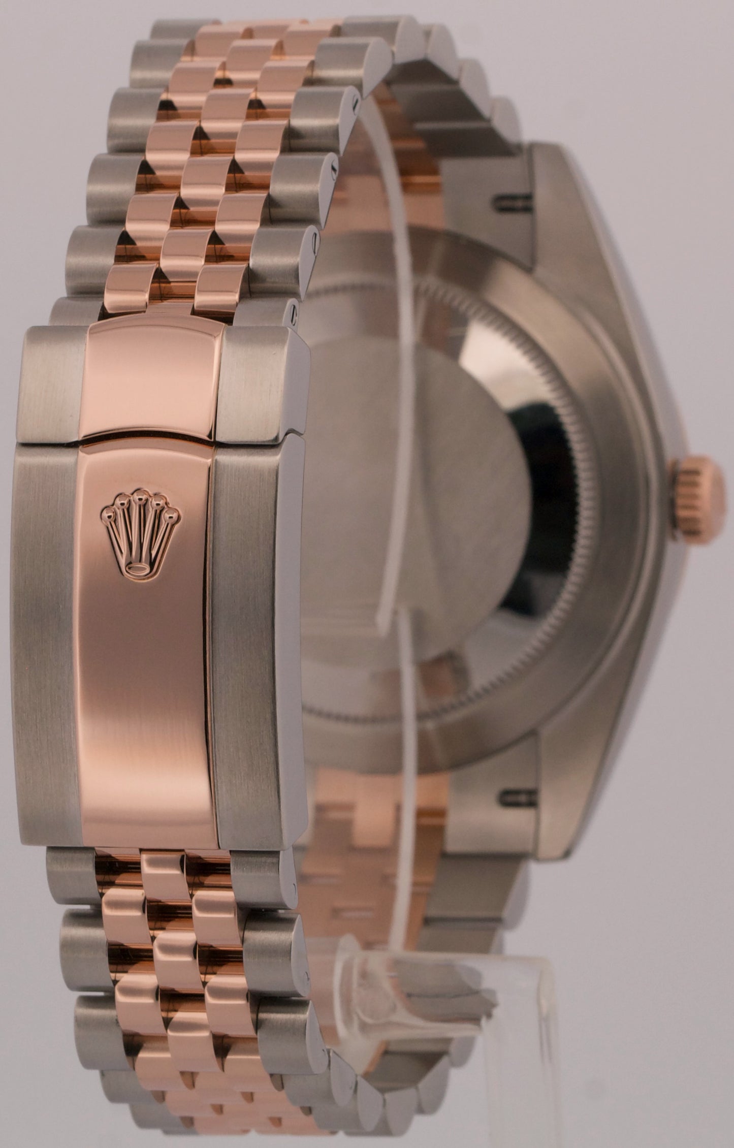 Rolex DateJust 41 CHOCOLATE Brown 18k Rose Gold Steel JUBILEE 41mm 126331 Watch