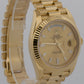 2021 PAPERS Rolex Day-Date President 40mm CHAMPAGNE BAGUETTE 18K Gold 228238 BOX