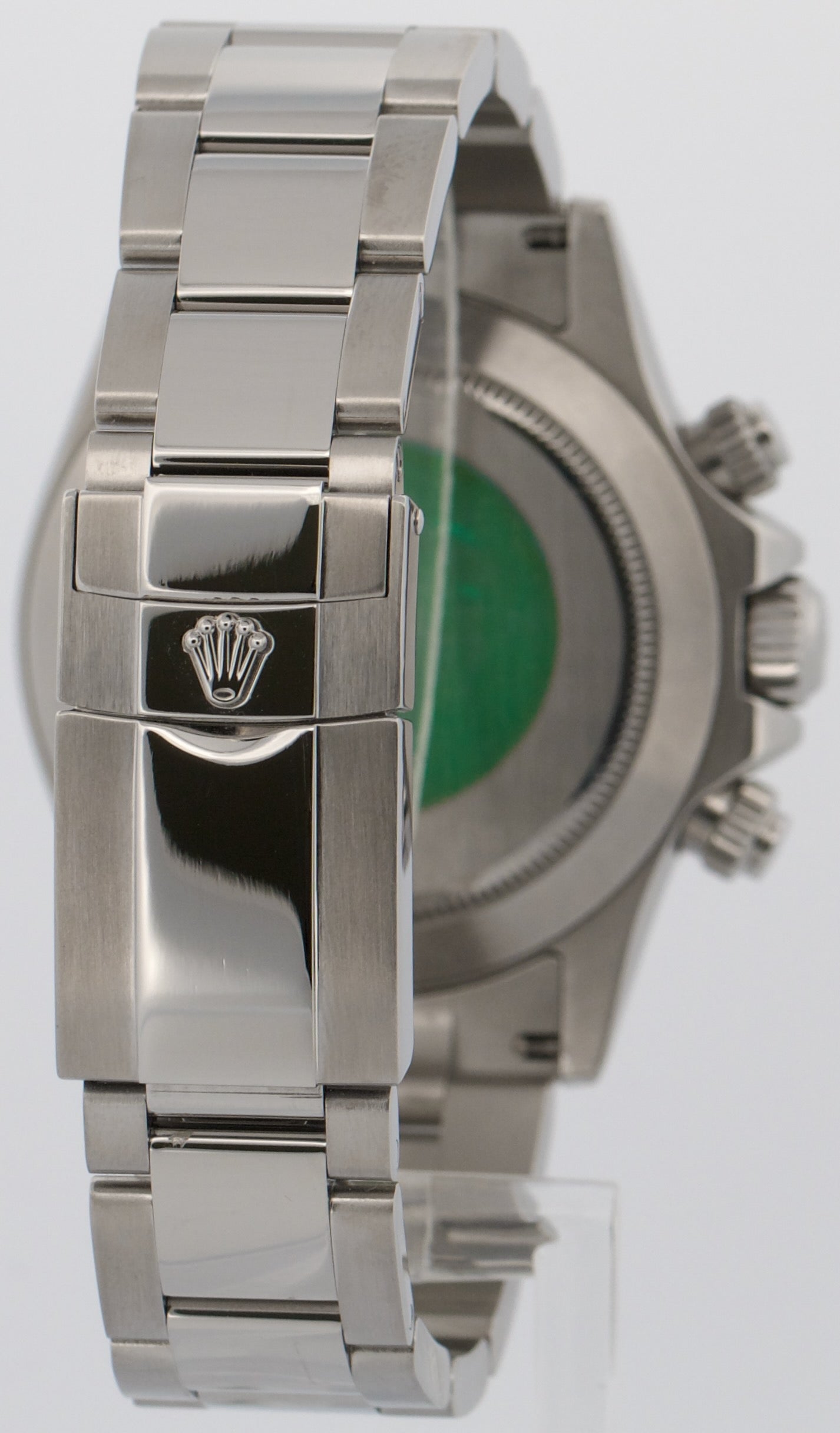 2005 PAPERS Rolex Daytona Cosmograph WHITE Stainless Steel 40mm Watch 116520 BOX