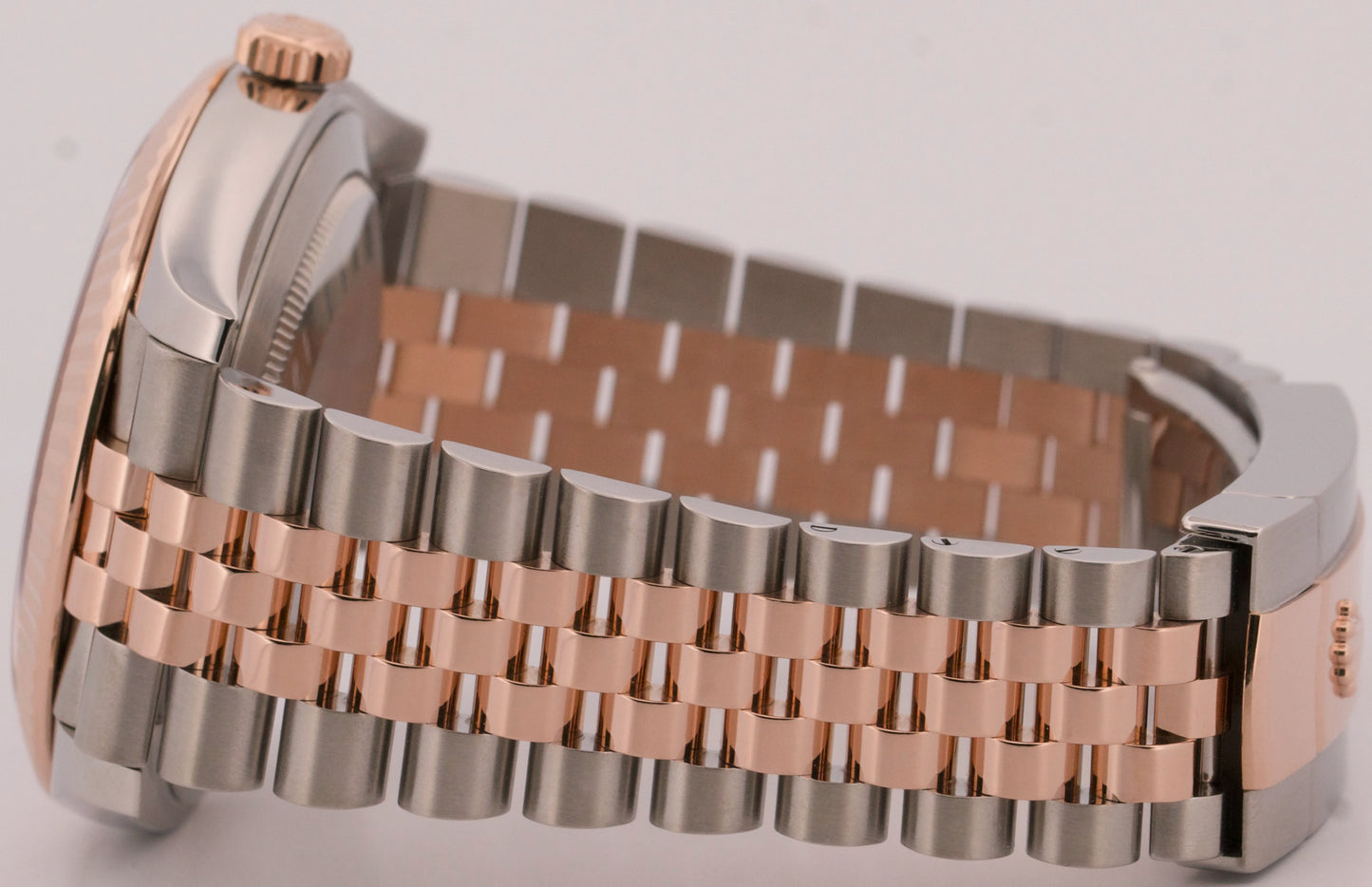 Rolex DateJust 41 CHOCOLATE Brown 18k Rose Gold Steel JUBILEE 41mm 126331 Watch