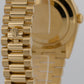 2021 PAPERS Rolex Day-Date President 40mm CHAMPAGNE BAGUETTE 18K Gold 228238 BOX