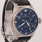 IWC Big Pilot 7-Day Stainless Steel Black 46mm IW500401 Automatic Leather Watch