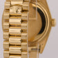 VINTAGE 1978 Rolex Day-Date President CHAMPAGNE DIAMOND 36mm 18K Watch 18038