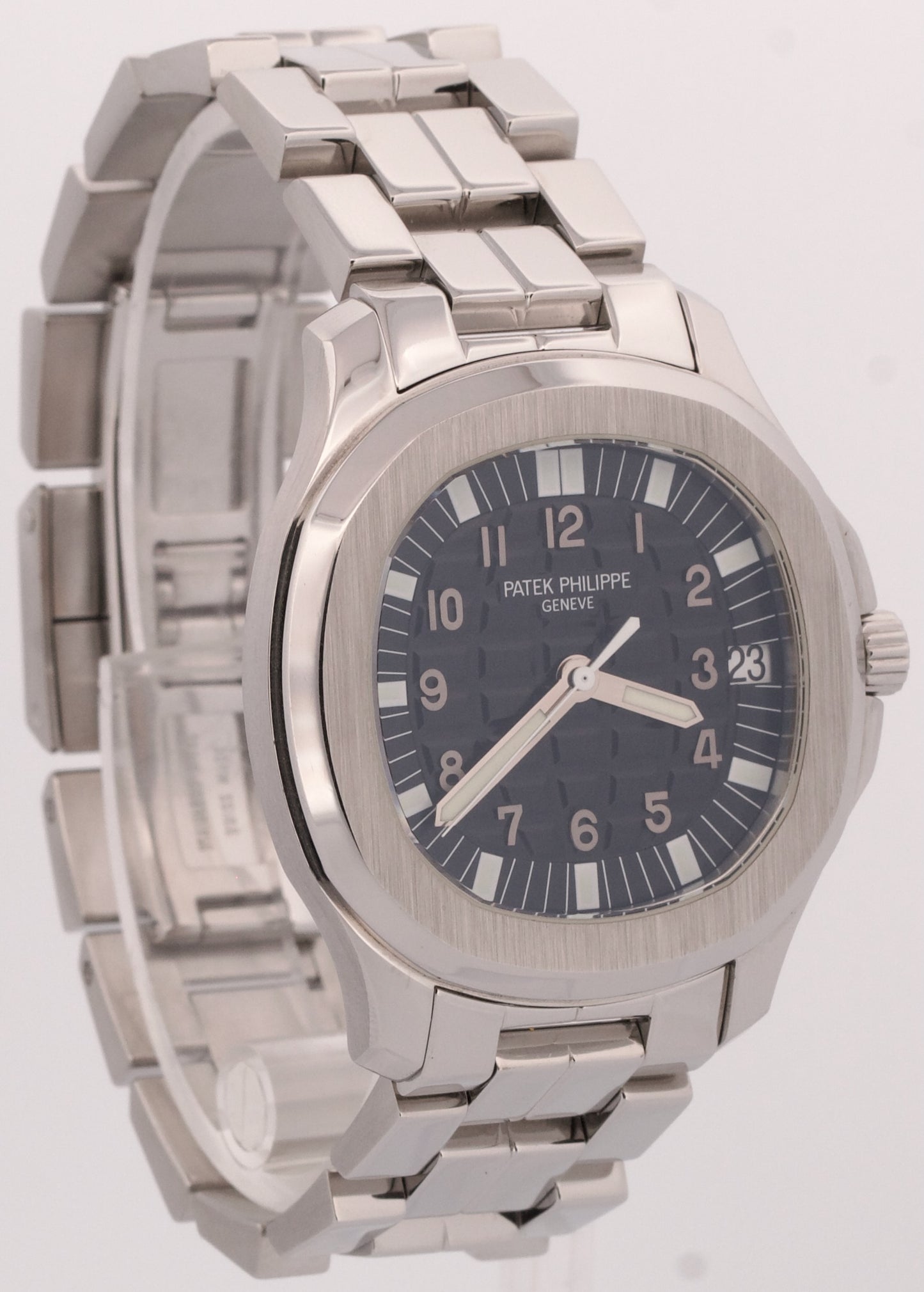 Patek Philippe Aquanaut 38mm BLACK Stainless Steel Automatic Watch 5065A