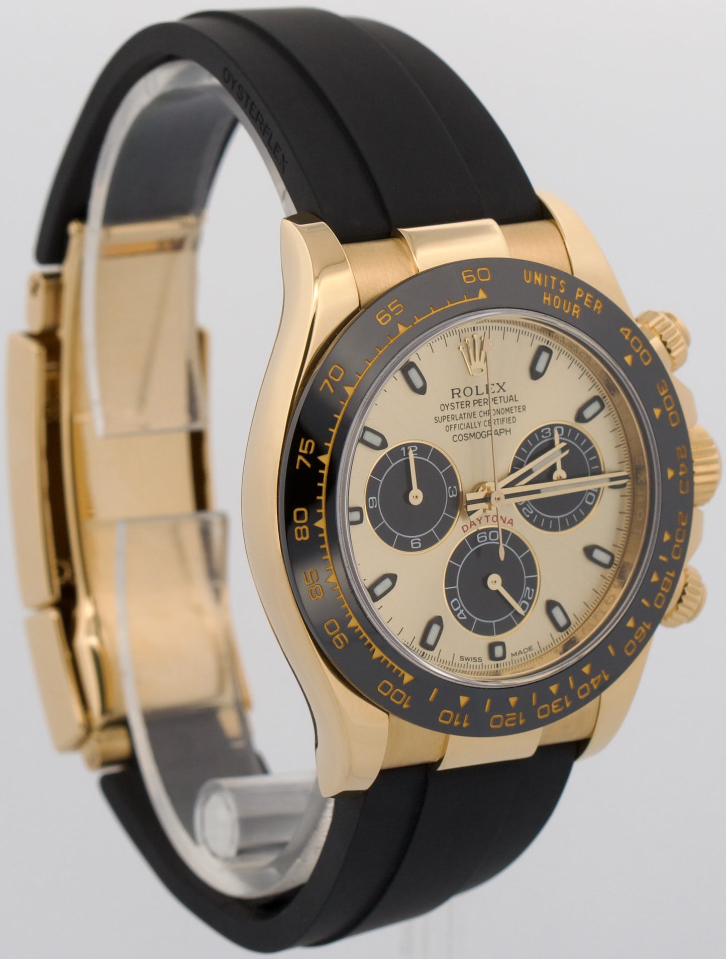 2019 PAPERS Rolex Daytona PIKACHU Champagne 18K YML Oysterflex 116518 LN BOX