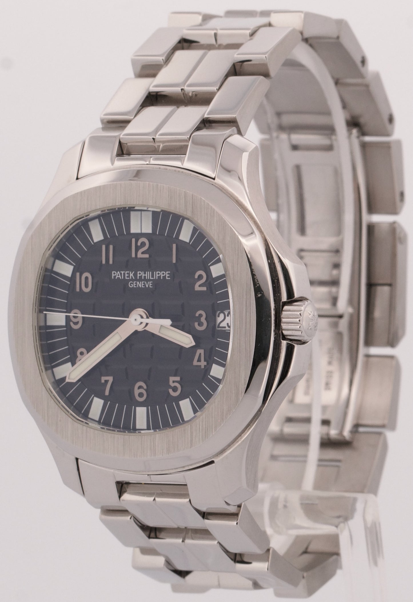 Patek Philippe Aquanaut 38mm BLACK Stainless Steel Automatic Watch 5065A