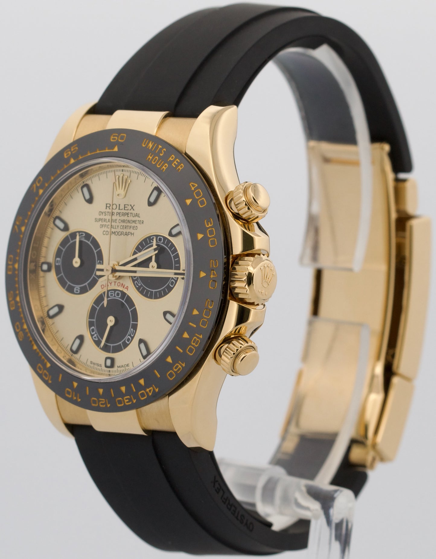 2019 PAPERS Rolex Daytona PIKACHU Champagne 18K YML Oysterflex 116518 LN BOX