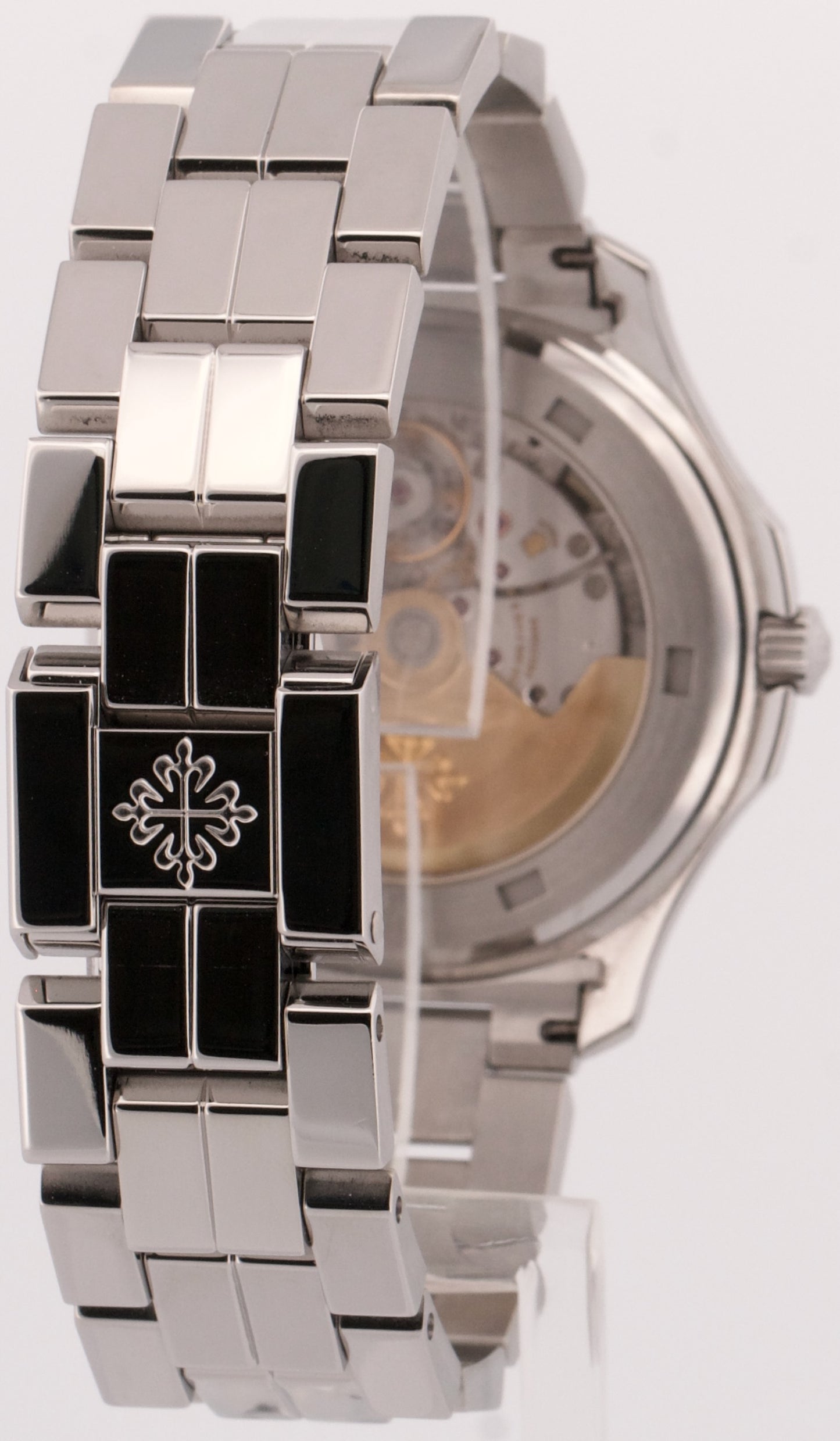 Patek Philippe Aquanaut 38mm BLACK Stainless Steel Automatic Watch 5065A