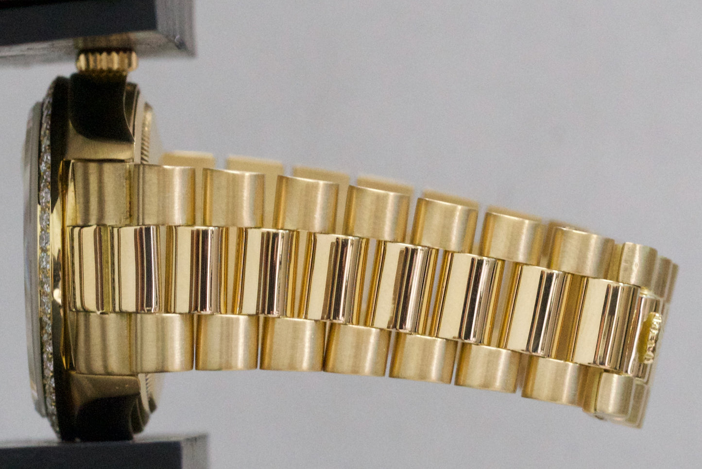 VINTAGE 1978 Rolex Day-Date President CHAMPAGNE DIAMOND 36mm 18K Watch 18038