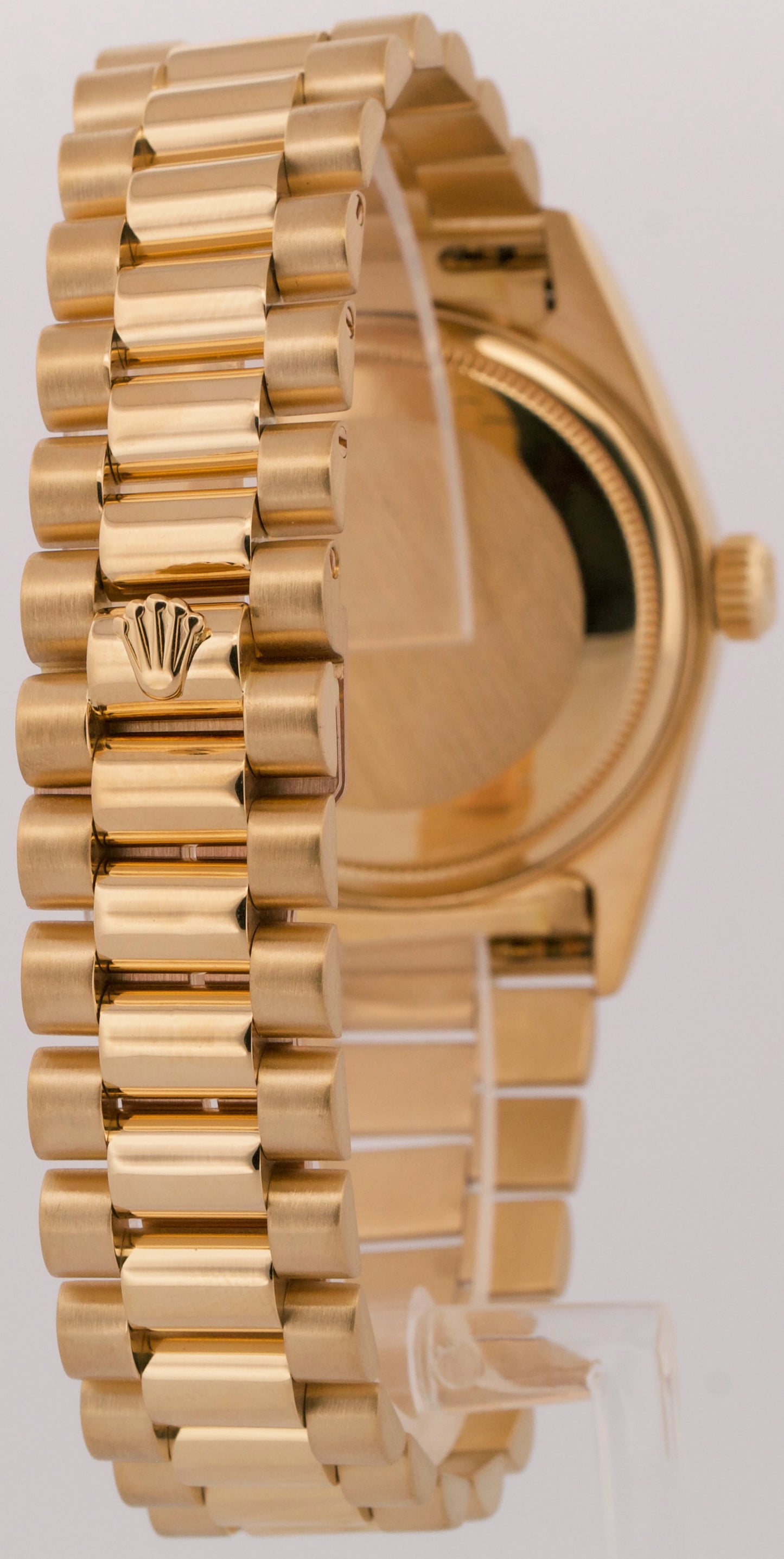 1987 Rolex Day-Date President IVORY COMPUTER ARABIC 18K Yellow Gold 36mm 18038