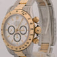 1993 Rolex Daytona Cosmograph PANDA White 18K Yellow Gold Stainless Steel 16523