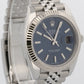 2022 PAPERS Rolex DateJust 41 BLUE 18K Gold Steel JUBILEE Fluted 41mm 126334 BOX