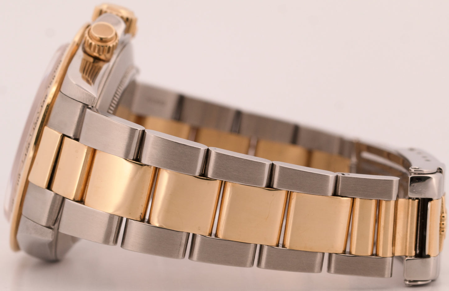 1993 Rolex Daytona Cosmograph PANDA White 18K Yellow Gold Stainless Steel 16523