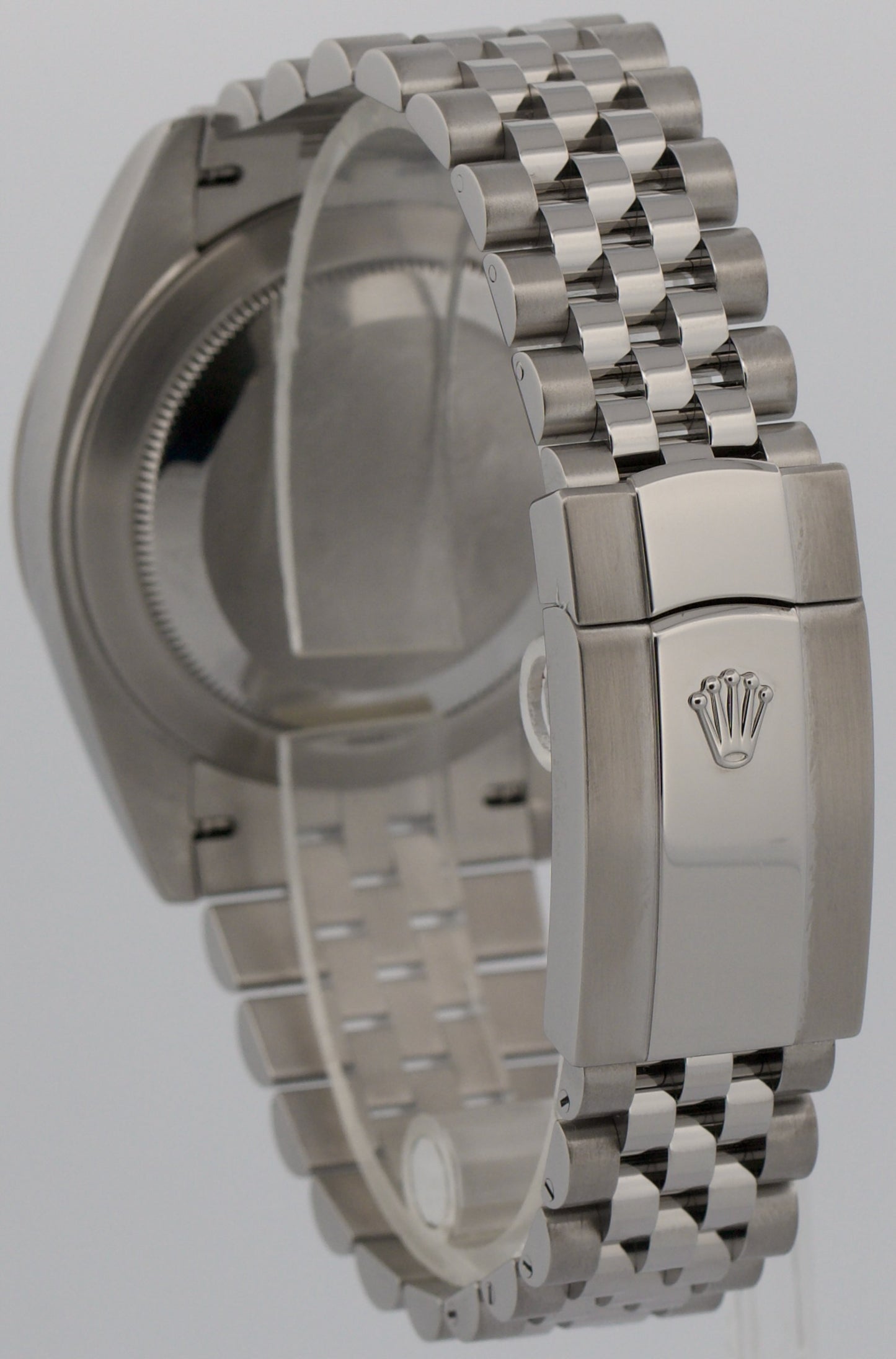 2022 PAPERS Rolex DateJust 41mm WIMBLEDON Roman 18K Fluted JUBILEE 126334 BOX