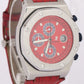 MINT Audemars Piguet Royal Oak Offshore RED Stainless Steel 42mm 25770ST Watch