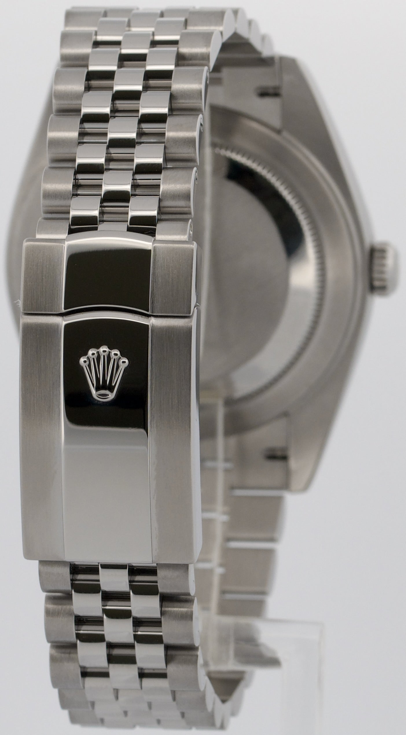 2022 PAPERS Rolex DateJust 41mm WIMBLEDON Roman 18K Fluted JUBILEE 126334 BOX