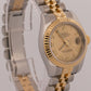 2008 Ladies Rolex DateJust 179173 Champagne Roman 18K 26mm Jubilee Box Papers