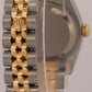 2008 Ladies Rolex DateJust 179173 Champagne Roman 18K 26mm Jubilee Box Papers