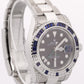 Rolex GMT-Master II SAPPHIRE DIAMOND Stainless Steel Black Blue 40mm 116710