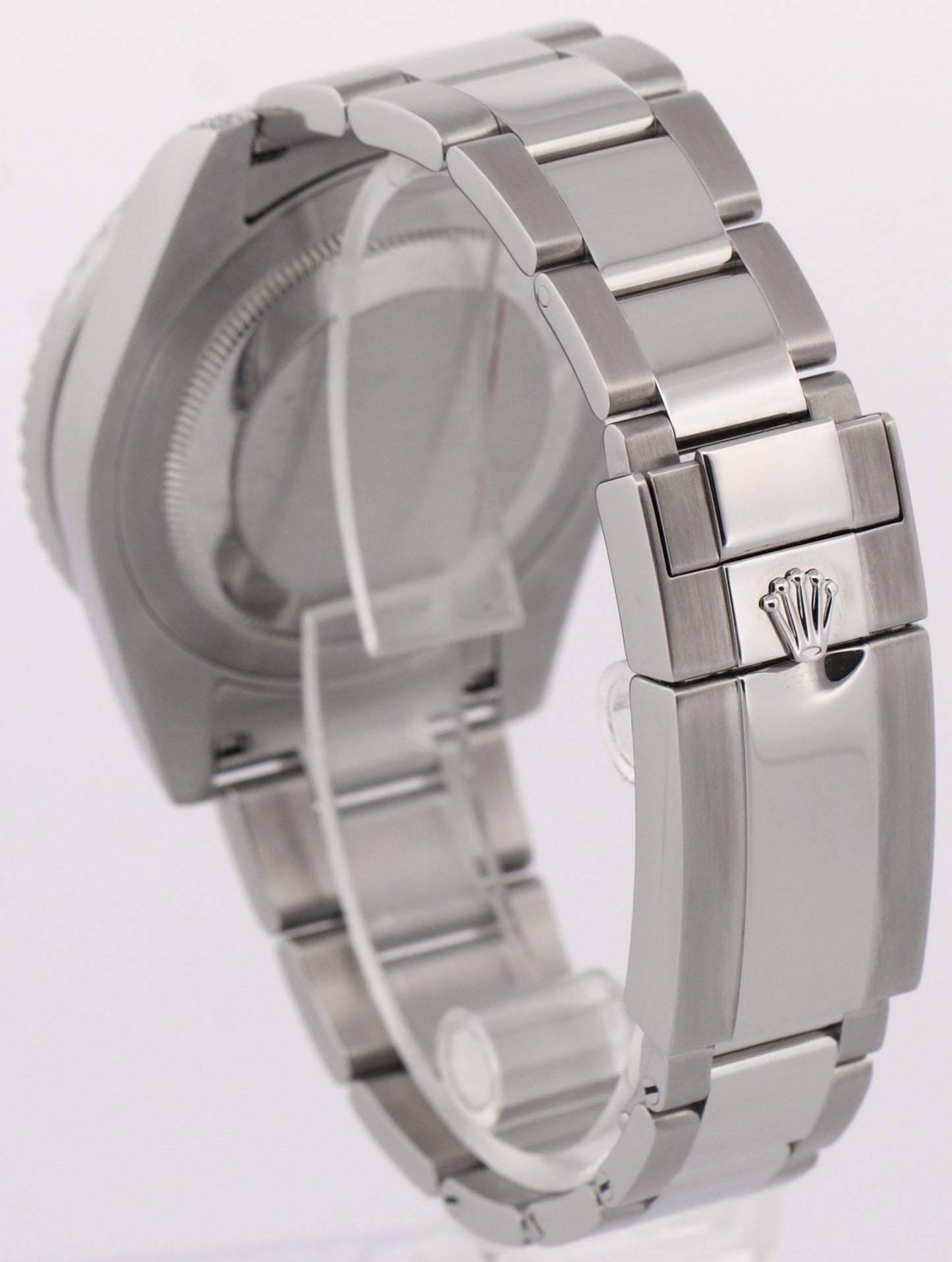 Rolex GMT-Master II SAPPHIRE DIAMOND Stainless Steel Black Blue 40mm 116710