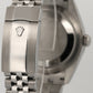 Rolex Sky-Dweller BLUE Stainless Steel 18K White Gold 42mm JUBILEE 326934 BOX