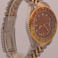 1991 Rolex GMT-Master II ROOT BEER Brown Two-Tone 18K Steel JUBILEE 40mm 16713