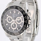 2019 PAPERS Rolex Daytona Cosmograph Steel Ceramic Black 40mm 116500LN Watch BOX