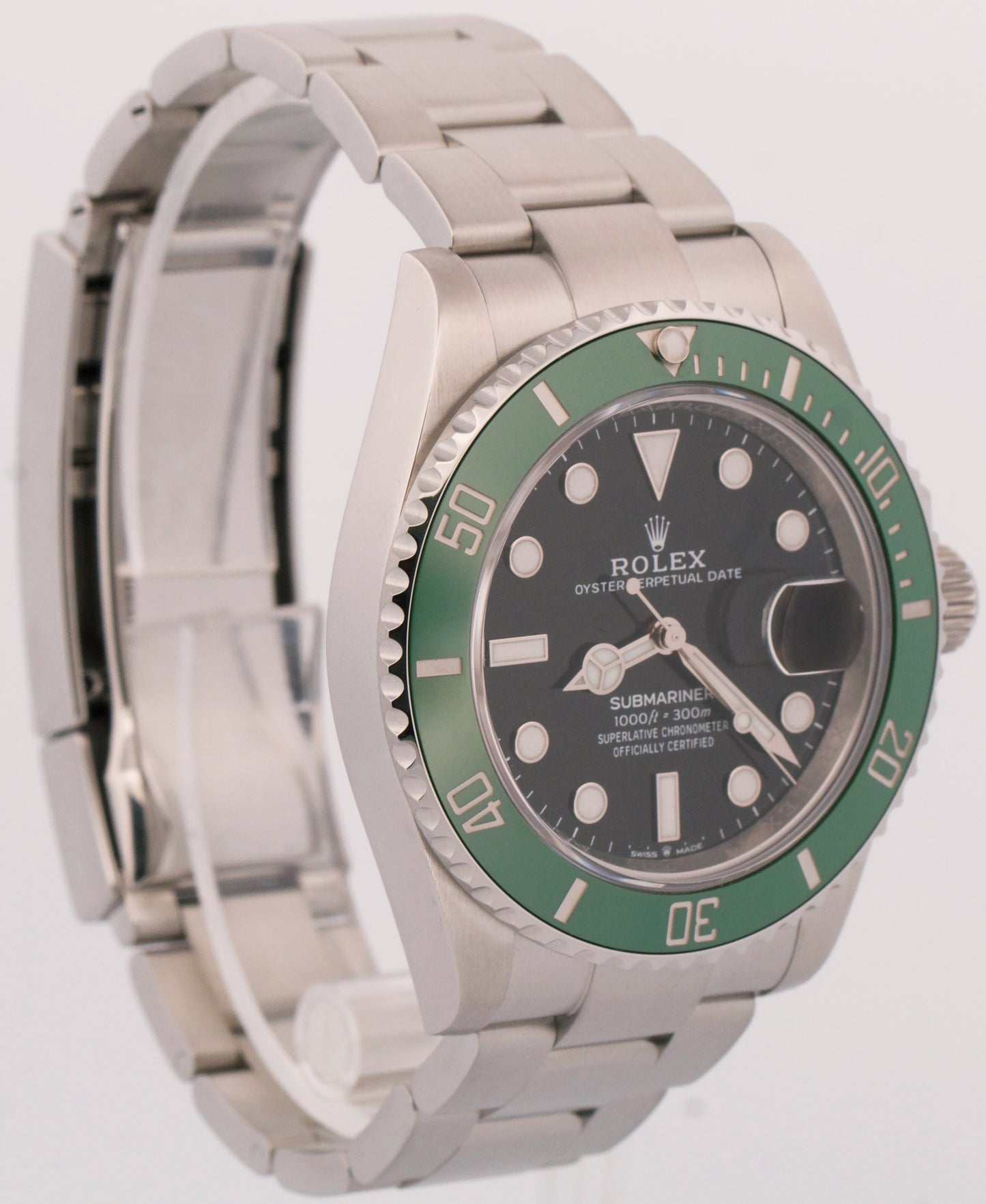 2025 Rolex Submariner 41mm GREEN KERMIT Stainless Steel Ceramic 126610 LV BOX