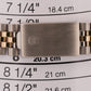 1991 Rolex GMT-Master II ROOT BEER Brown Two-Tone 18K Steel JUBILEE 40mm 16713