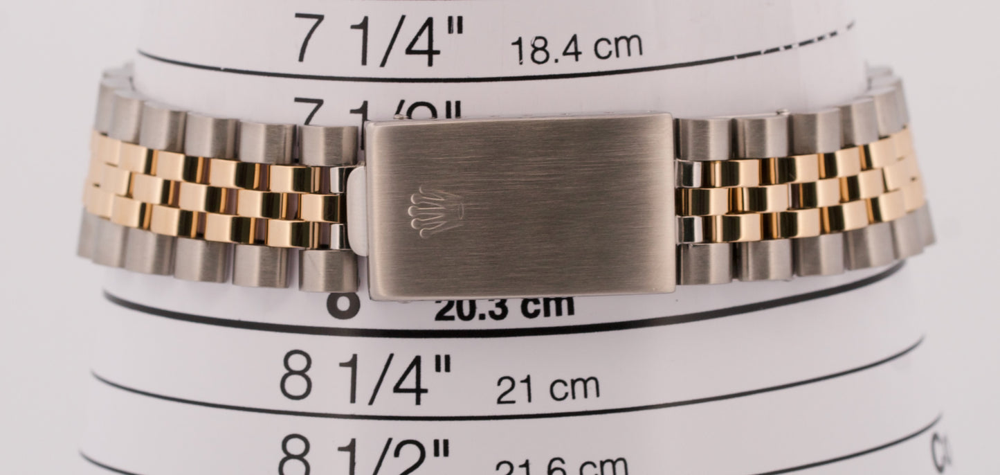 1991 Rolex GMT-Master II ROOT BEER Brown Two-Tone 18K Steel JUBILEE 40mm 16713