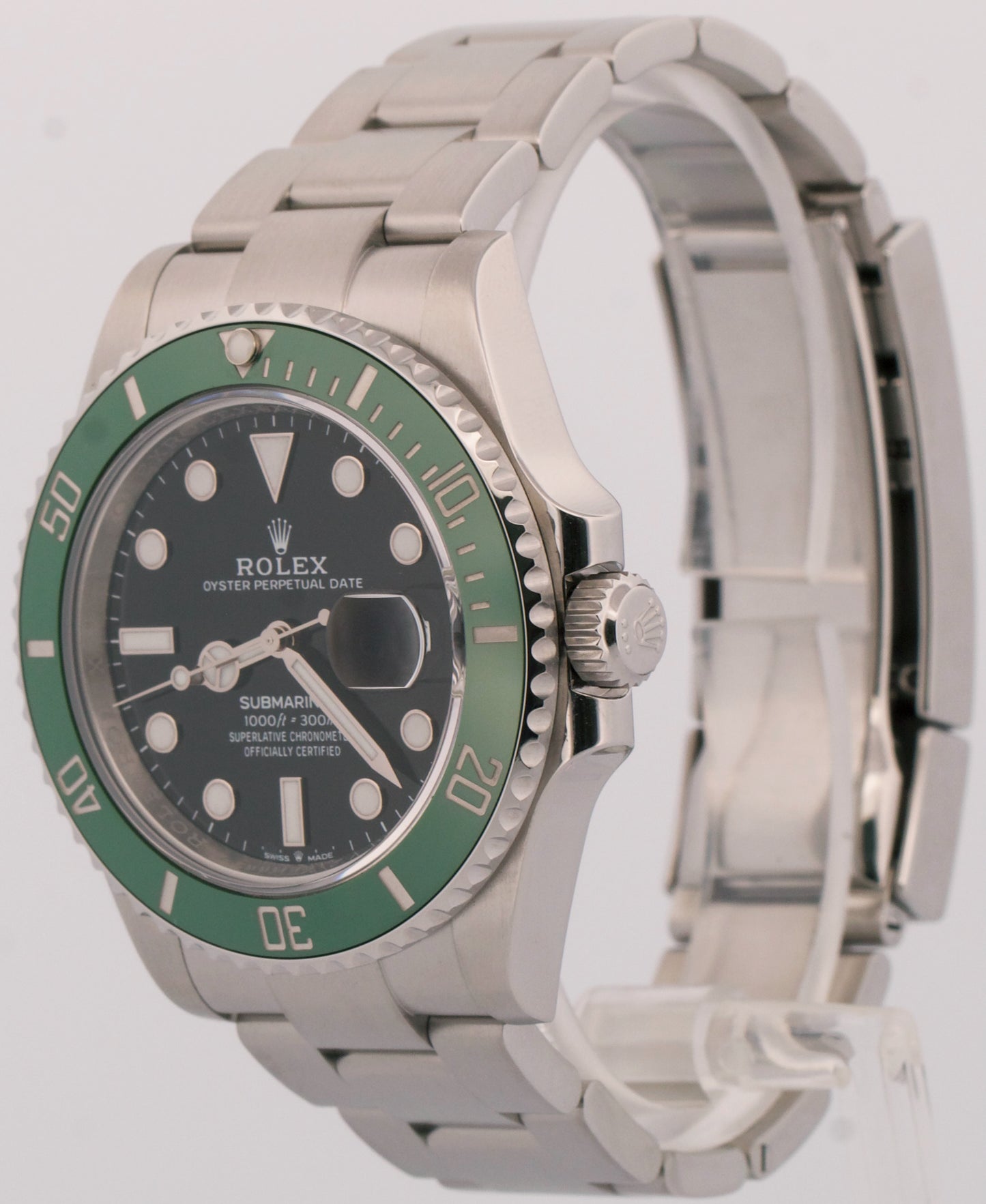 2025 Rolex Submariner 41mm GREEN KERMIT Stainless Steel Ceramic 126610 LV BOX