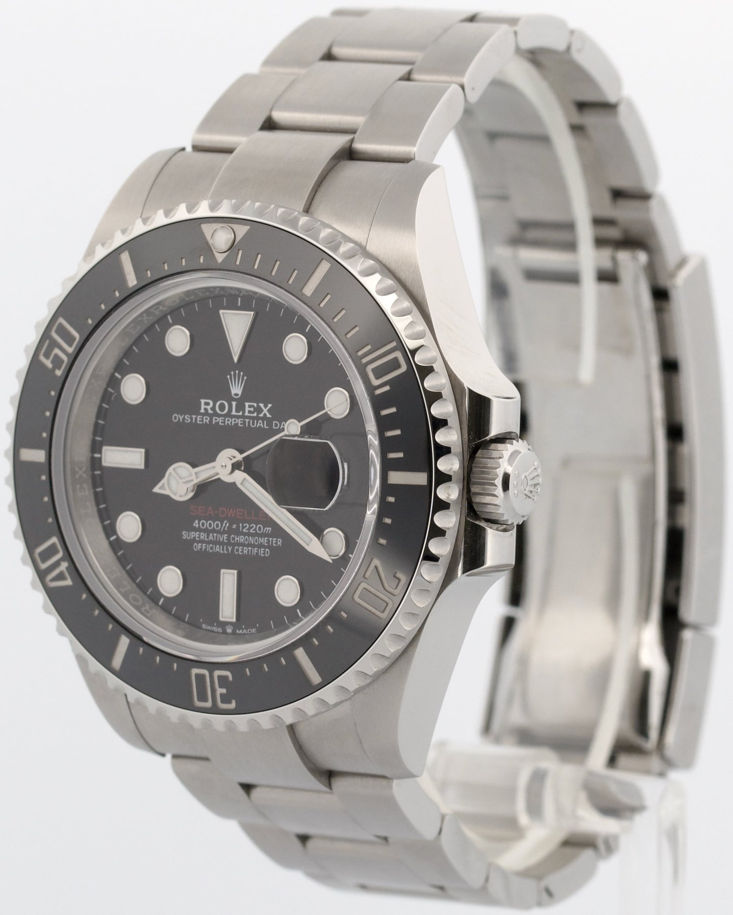 2023 PAPERS Rolex Sea-Dweller 126600 MK2 50th-Anniversary Red Black 43mm BOX