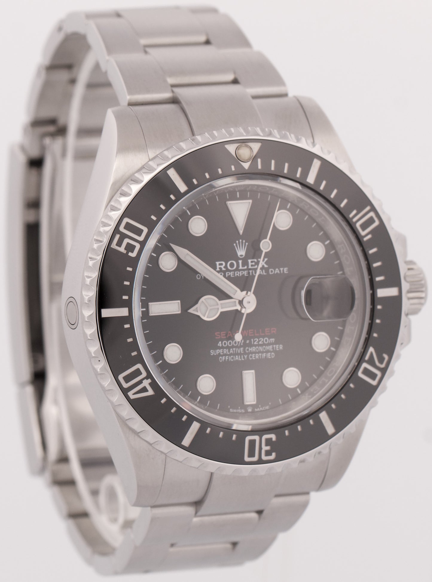 MINT NEW PAPERS Rolex Sea-Dweller 50th-Anniversary BLACK Red 43mm MK2 126600 BOX