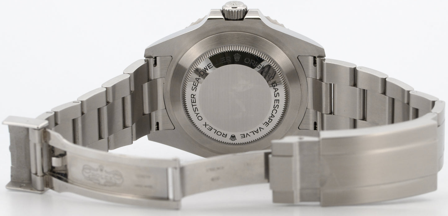 2023 PAPERS Rolex Sea-Dweller 126600 MK2 50th-Anniversary Red Black 43mm BOX