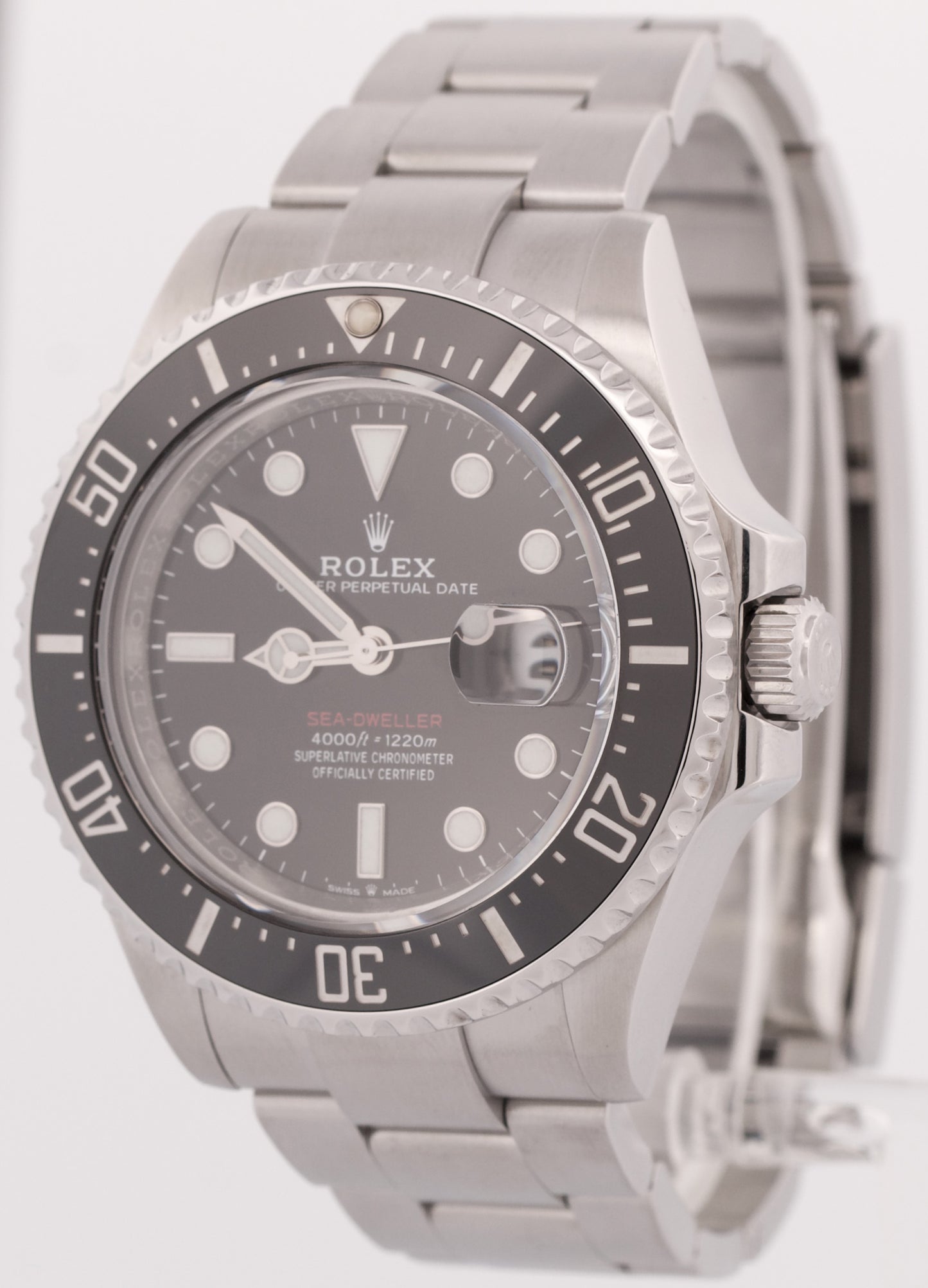 MINT NEW PAPERS Rolex Sea-Dweller 50th-Anniversary BLACK Red 43mm MK2 126600 BOX