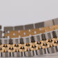 1989 Ladies Rolex DateJust 26mm CHAMPAGNE 18K Gold Steel JUBILEE Fluted 69173