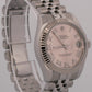 Ladies Rolex DateJust 31mm PINK ROMAN 18K Gold Steel SUPER JUBILEE 178274 BOX