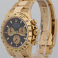 2010 PAPERS Rolex Daytona Cosmograph NEWMAN Black 18K Gold 40mm 116528 BOX