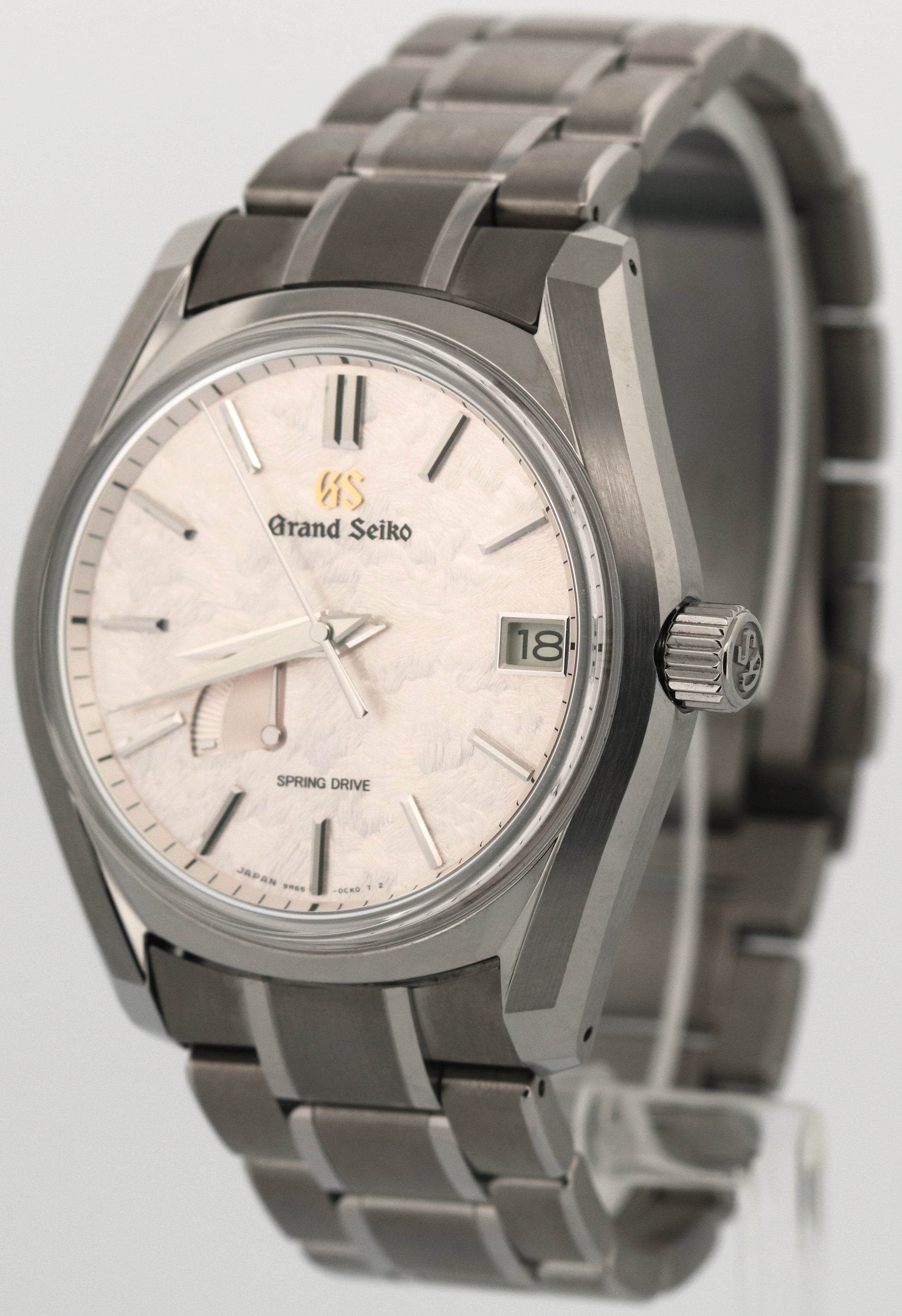 TSUBAKIN PAPERS Grand Seiko Heritage Titanium SHUNBUN Cherry Blossom