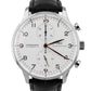 IWC Portuguese Chronograph PAPERS Stainless Silver 41mm IW3714-01 Watch B+P