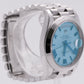 PAPERS Rolex Day-Date President 40mm Platinum Blue Quadrant Glacier 228206 BOX