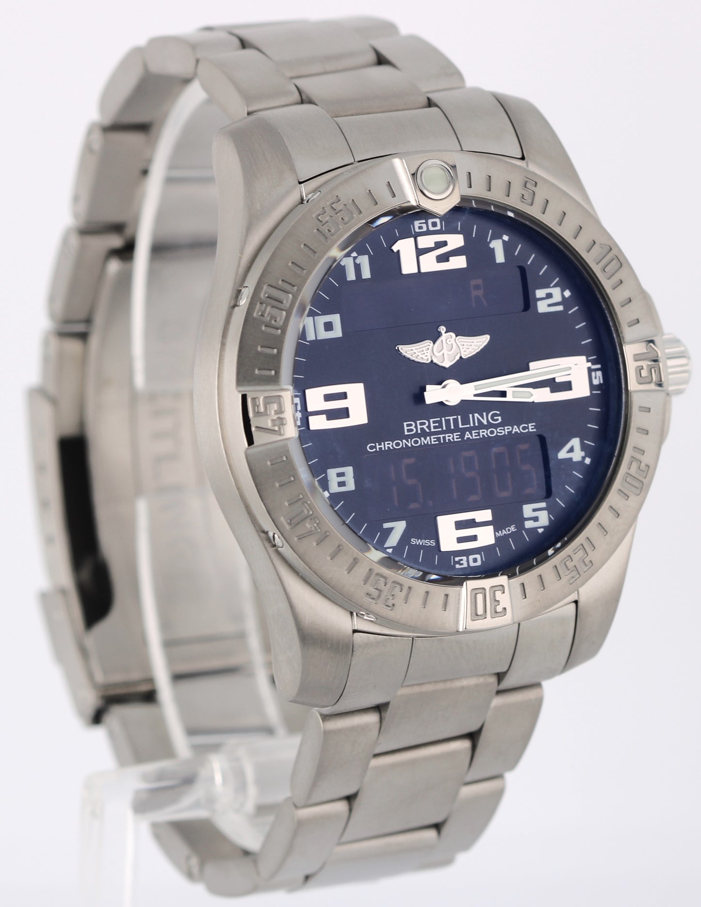 Breitling Professional Aerospace EVO Titanium Black Digital Arabic 43mm E79363