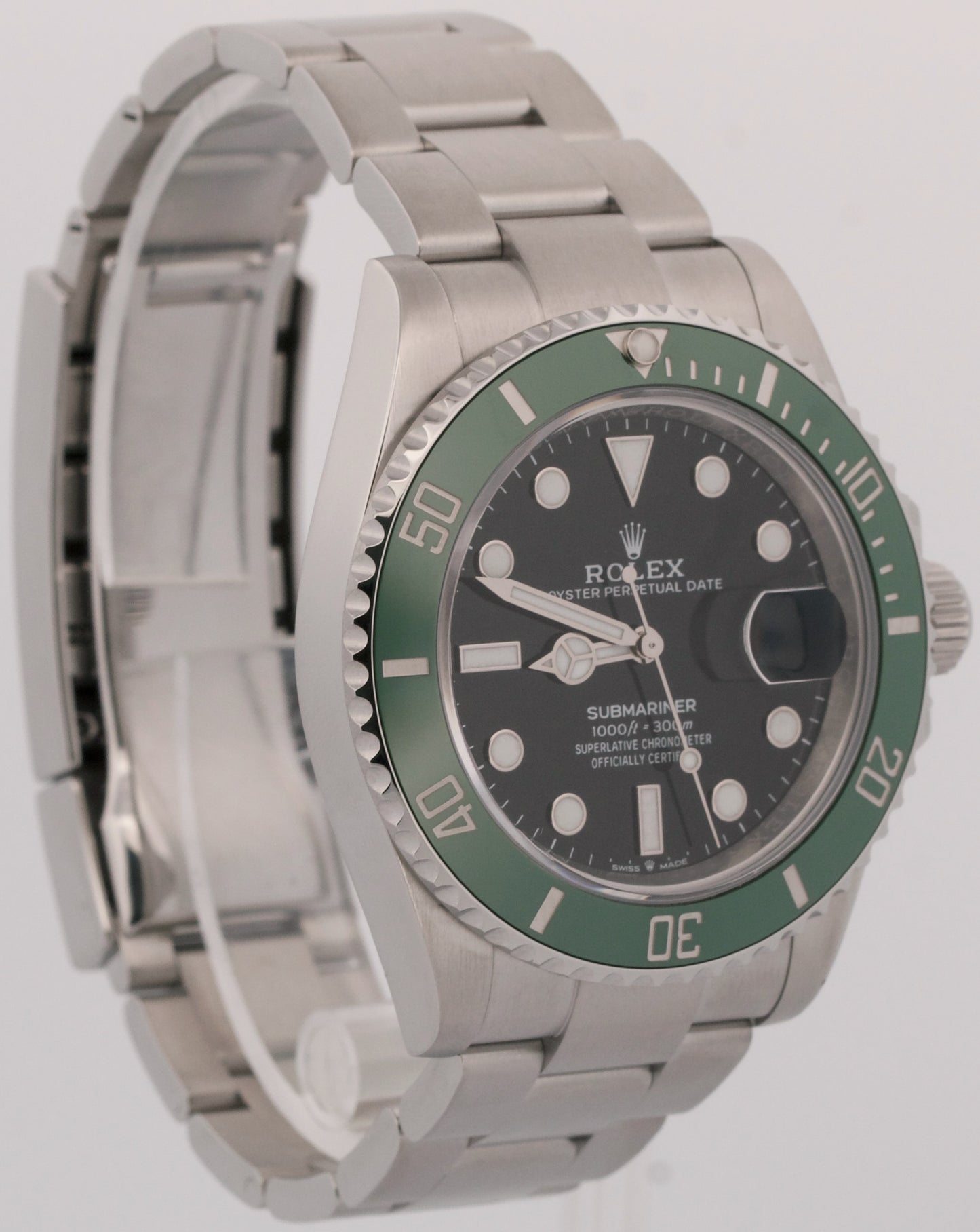 2025 PAPERS Rolex Submariner 41mm GREEN KERMIT Steel Ceramic 126610 LV BOX
