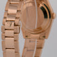 Rolex Day-Date Pink SUNDUST Roman 18k Rose Gold Fluted OYSTER 36mm 118235 Watch